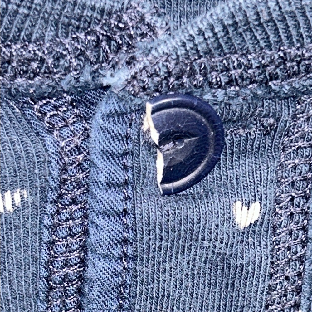 Vintage Polo Ralph Lauren Blue Reindeer Crewneck Sweater - Picture 5 of 12